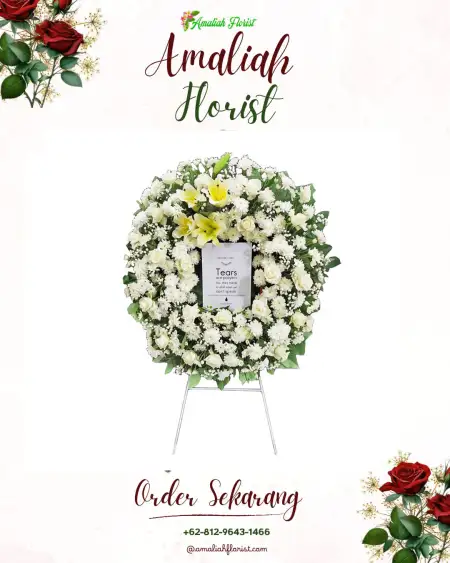 Krans Bunga Duka Cinta