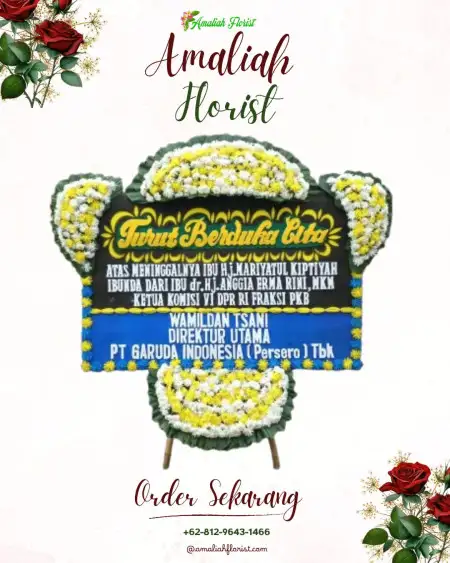 Papan Bunga Duka Cinta